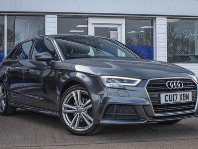 Used Audi A3 Sportback S-Line 150 HP (110 kW) 2017 Grey Hatchback
