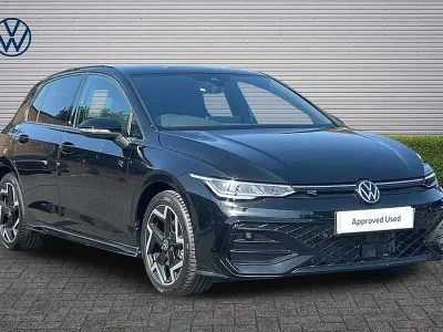 Used VW Golf VIII R-line 150 HP (110 kW) 2024 Black Hatchback