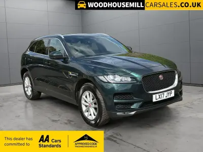 Used Jaguar F-Pace Prestige 250 HP (183 kW) 2017 Green SUV