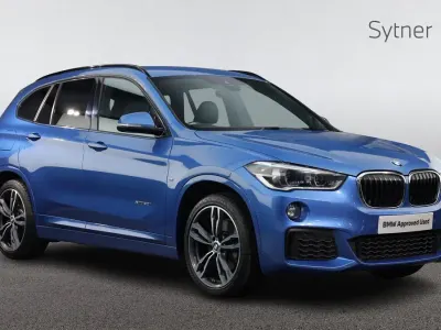 Used BMW X1 M Sport 189 HP (139 kW) 2017 Blue SUV