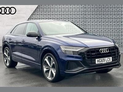 Used Audi Q8 Comfort 281 HP (206 kW) 2020 Blue SUV