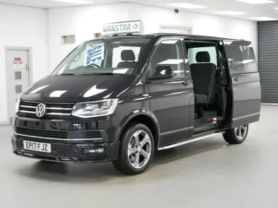 Second-hand VW Transporter Sportline 204 CP (150 kW) 2017 Negru Van