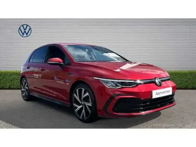 Used VW Golf VIII R-line 150 HP (110 kW) 2022 Red Hatchback