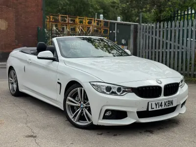Used BMW 435 M Sport 2014 White Cabriolet