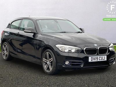 Used BMW 118 Sport Line 136 HP (100 kW) 2019 Black Hatchback