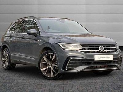 Grey Used 2021 VW Tiguan R-line SUV | £24,495 (Fair price)