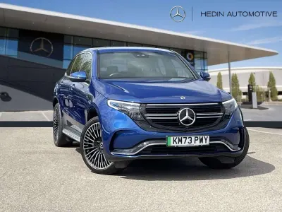 Used Mercedes EQC400 AMG Line Premium 300 kW (408 HP) 2023 Blue SUV