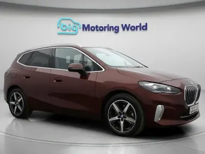 Used BMW 223 Active Tourer Luxury Line 218 HP (160 kW) 2022 Red MPV