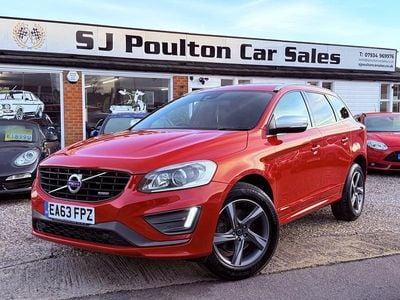Red Used 2013 Volvo XC60 R-Design SUV | £12,490 (A bit pricey)
