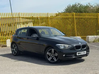 Used BMW 116 Sport Line 136 HP (100 kW) 2013 Black Hatchback