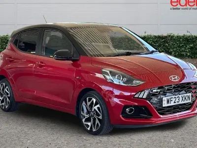 Used Hyundai i10 N Line 101 HP (74 kW) 2023 Red Hatchback