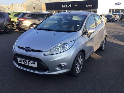 Used Ford Fiesta Zetec 67 HP (49 kW) 2009 Silver Hatchback