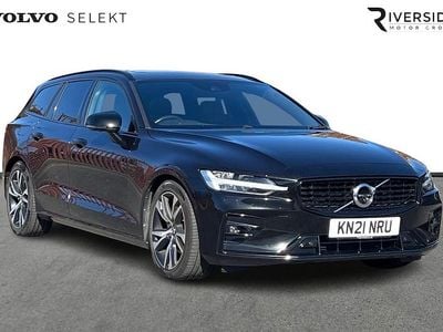 Used Volvo V60 R-Design 197 HP (144 kW) 2021 Onyx black Estate