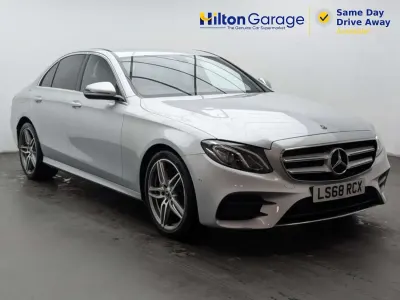 Gebraucht Mercedes E220 AMG line 194 PS (142 kW) 2018 Silber Limousine