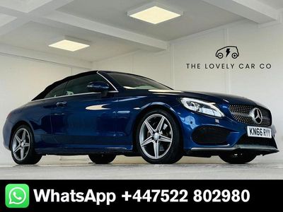 Begagnad Mercedes C220 AMG Line Premium Plus 170 HK (125 kW) 2016 Blå Cab