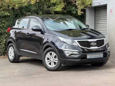 Used Kia Sportage 115 HP (84 kW) 2012 Black SUV