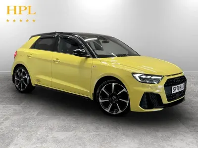 Used Audi A1 S-Line 150 HP (110 kW) 2020 Yellow SUV