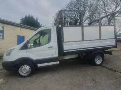 Used Ford Transit 125 HP (91 kW) 2017 White Cabriolet