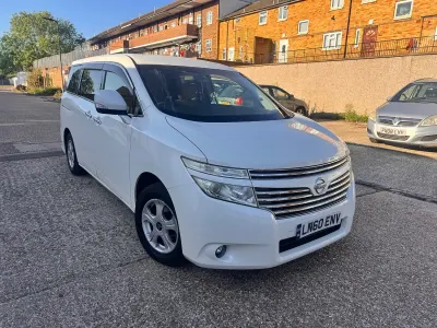 Used Nissan Elgrand 2010 White MPV