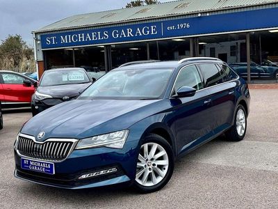 Blue Used 2022 Skoda Superb SE Technology Estate | £19,995 (A bit pricey)