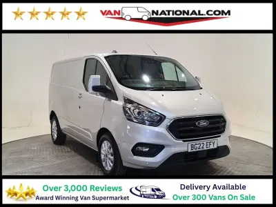 Used Ford Transit Custom Limited 130 HP (95 kW) 2022 Silver Van