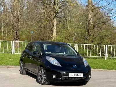 Used Nissan Leaf 80 kW (109 HP) 2011 Black Hatchback