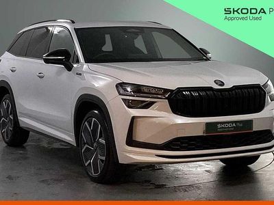Used Skoda Kodiaq SportLine 147 HP (108 kW) 2025 White SUV