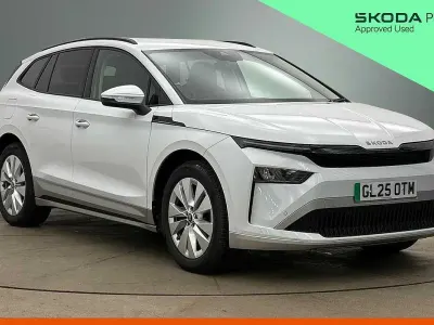 Used Skoda Enyaq iV SE L 150 kW (204 HP) 2025 Moon white metallic SUV