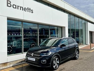 Black Used 2021 VW T-Cross R-line SUV | £17,999 (Fair price)