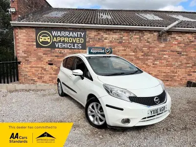 Używany Nissan Note S 2016 Biały Hatchback