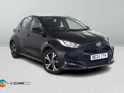 Used Toyota Yaris Hybrid Design 2024 Black Hatchback