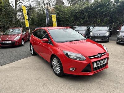 Used Ford Focus Zetec 2013 Red Hatchback
