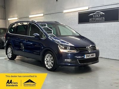 Used VW Sharan SEL 177 HP (130 kW) 2015 Blue MPV