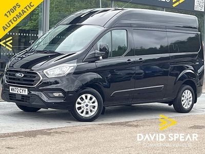 used Ford Transit Custom TDCI 170ps 340 Limited L2 H2 Lwb Extra High Roof Auto with Air Con