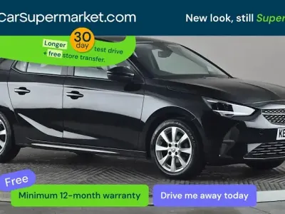 Second-hand Vauxhall Corsa Design Edition 75 CP (55 kW) 2023 Negru Hatchback