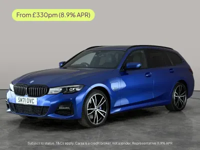 Used BMW 330e M Sport 292 HP (214 kW) 2022 Blue Estate