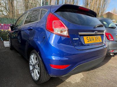 Blue Used 2014 Ford Fiesta Titanium Hatchback | £3,850 (Fair price)