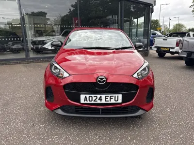 Used Mazda 2 Exclusive-Line 2024 Red met Hatchback