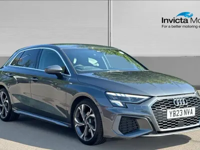 Used Audi A3 Comfort 110 HP (80 kW) 2023 Daytona grey pearl Sedan