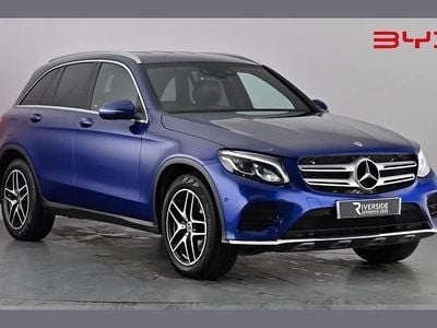 Blue Used 2017 Mercedes GLC250 AMG line SUV | £18,990 (Good price)