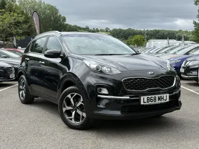 Used Kia Sportage 136 HP (100 kW) 2019 Black SUV