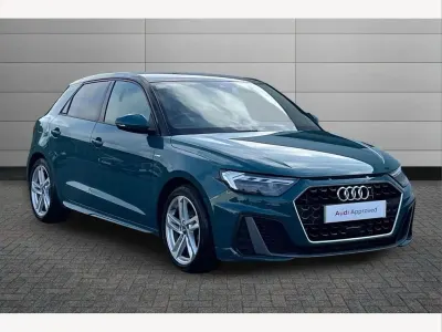Used Audi A1 S-Line 116 HP (85 kW) 2019 Green SUV