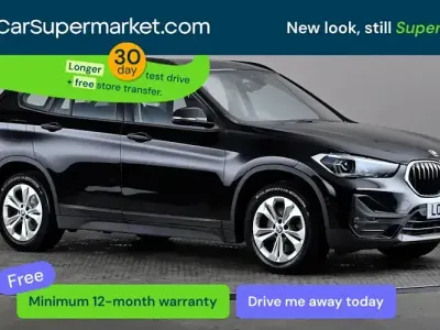 Begagnad BMW X1 Comfort Edition 190 HK (139 kW) 2022 Svart SUV