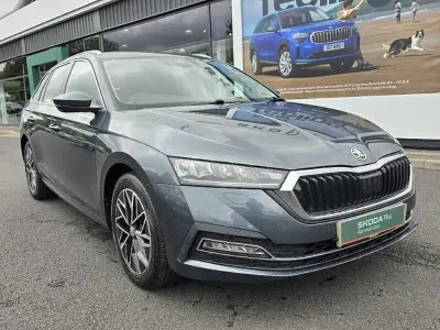 Used Skoda Octavia SE L 85 HP (62 kW) 2021 Quartz grey metallic Estate