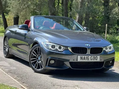 Used BMW 420 M Sport 190 HP (139 kW) 2016 Grey Cabriolet