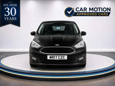 Used Ford C-MAX Zetec 125 HP (91 kW) 2017 Black MPV