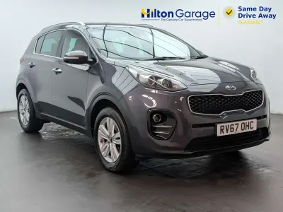 Used Kia Sportage 177 HP (130 kW) 2017 Silver SUV