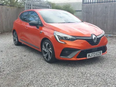 Used Renault Clio RS Line 90 HP (66 kW) 2023 Orange Hatchback