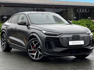 Grey Used 2025 Audi Q6 Sportback e-tron Advanced SUV | £64,950