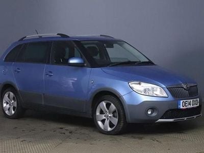 Used Skoda Fabia 2014 Blue Estate